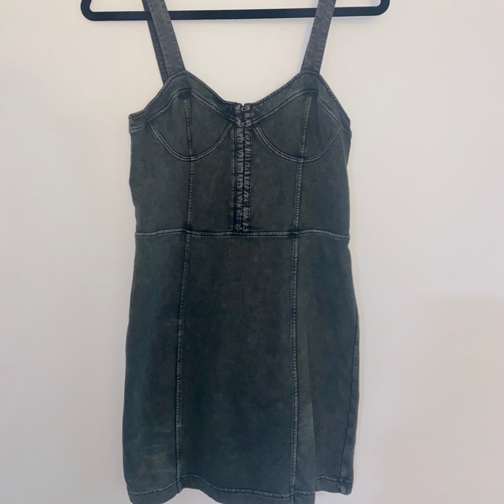 free people intimates lace me up bodycon